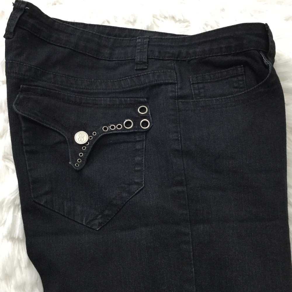 Bill Blass - Women's Black Jeans - Picture 6 of 7